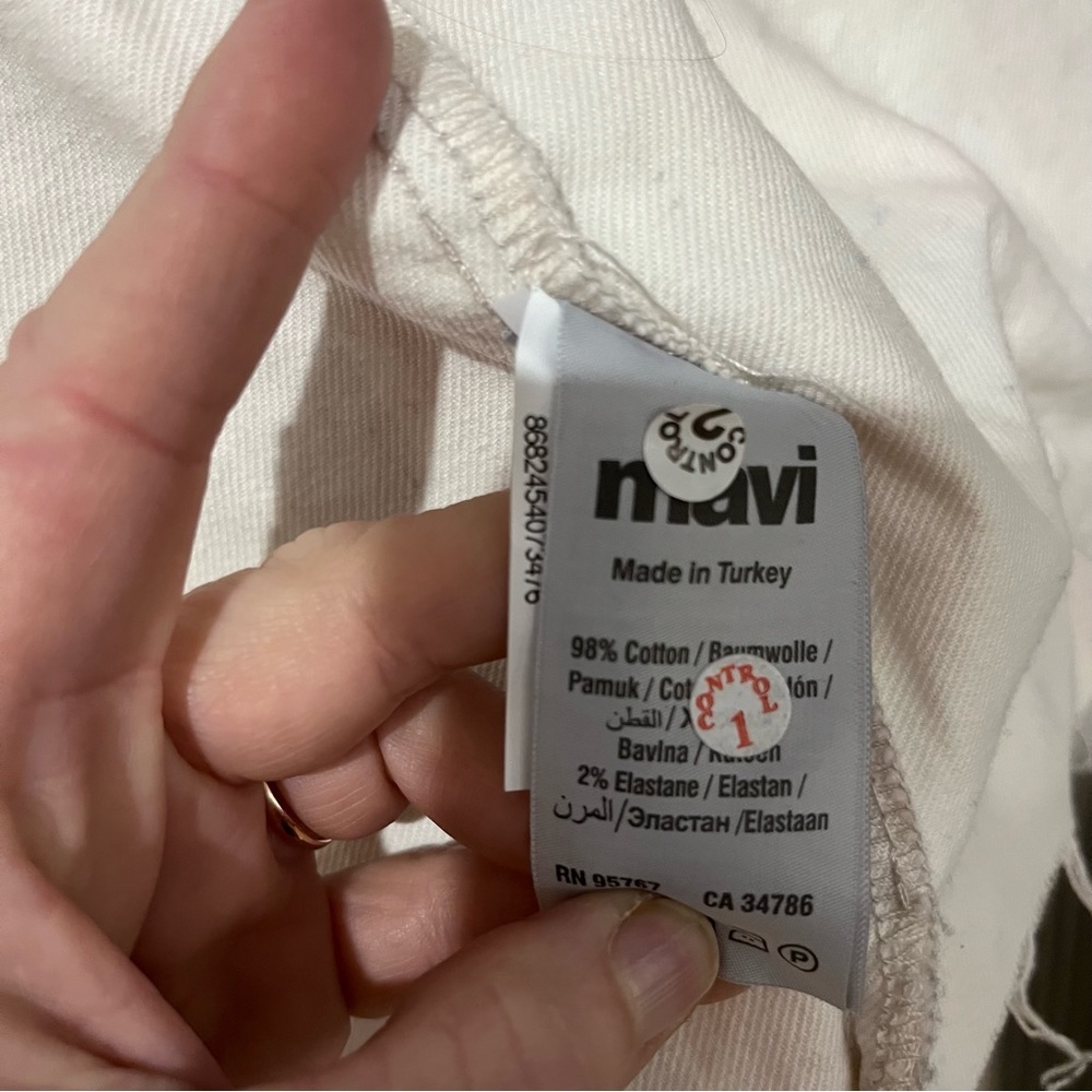 Mavi denim style material long sleeve size large - Picture 7 of 11